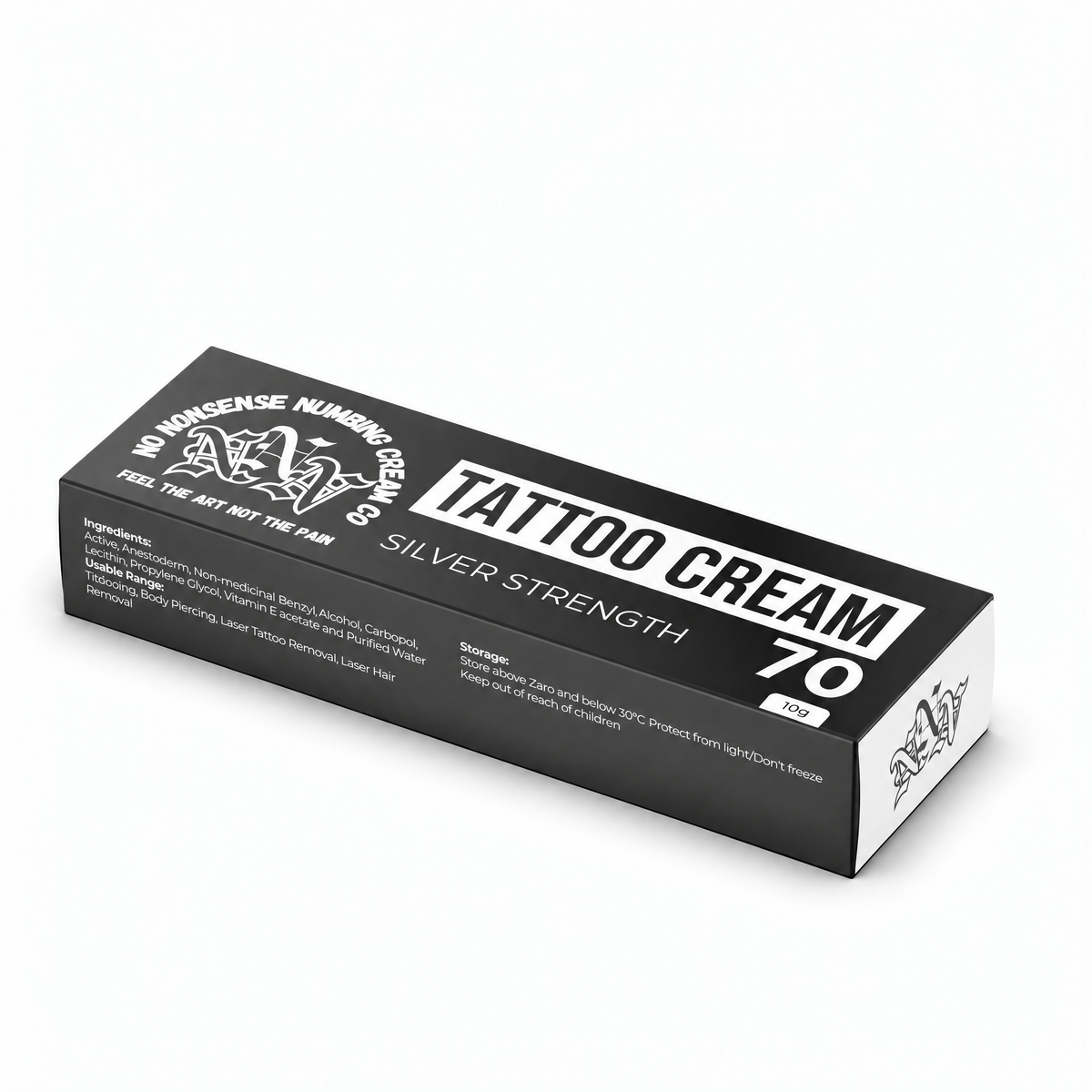Silver Strength Cream (10g) — packaging detail