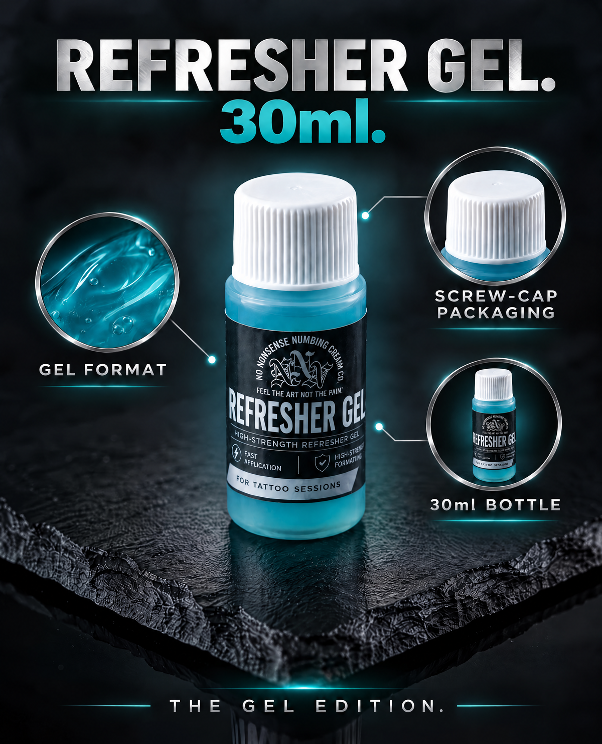 No Nonsense Refresher Gel 30ml — features