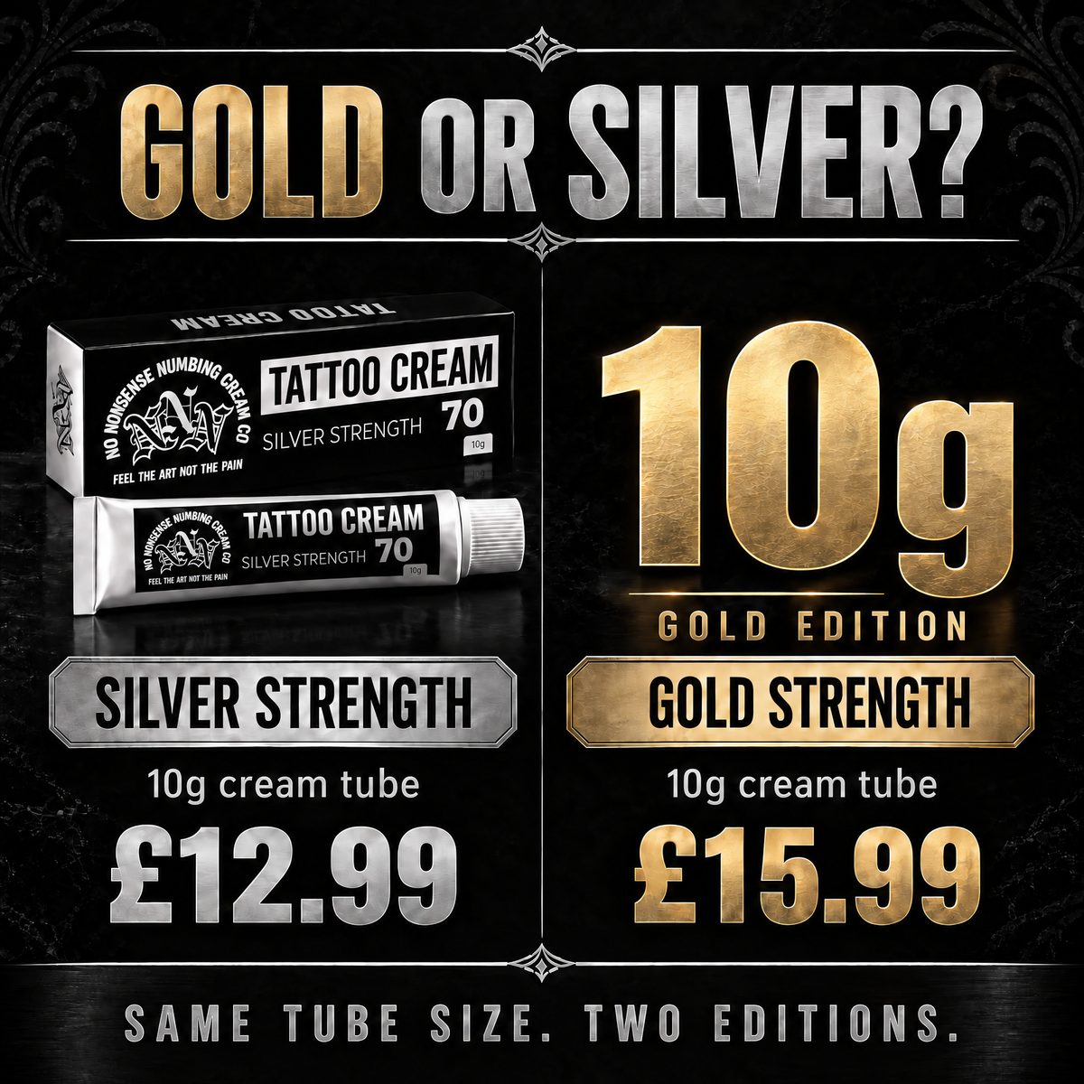 Silver Strength Cream (10g) — product comparison